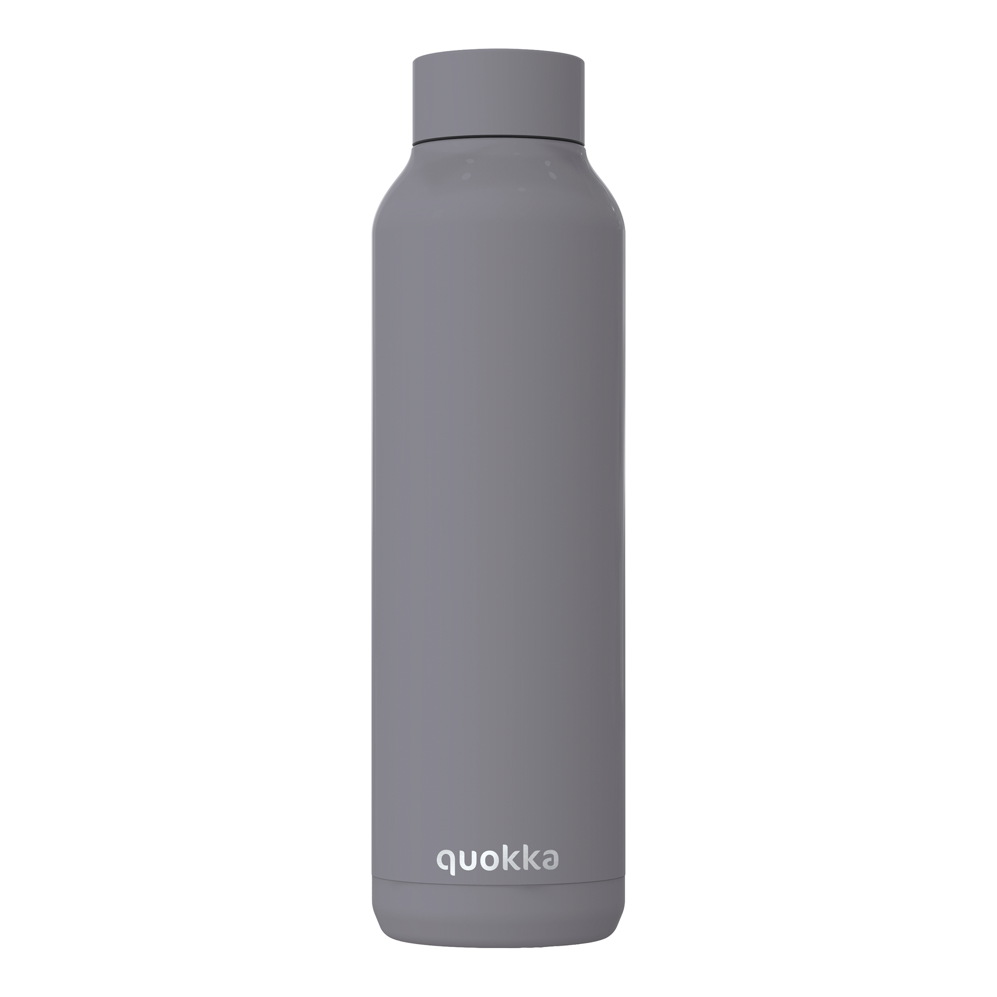 QUOKKA THERMAL SS BOTTLE SOLID RUBBER MOON 630 ML