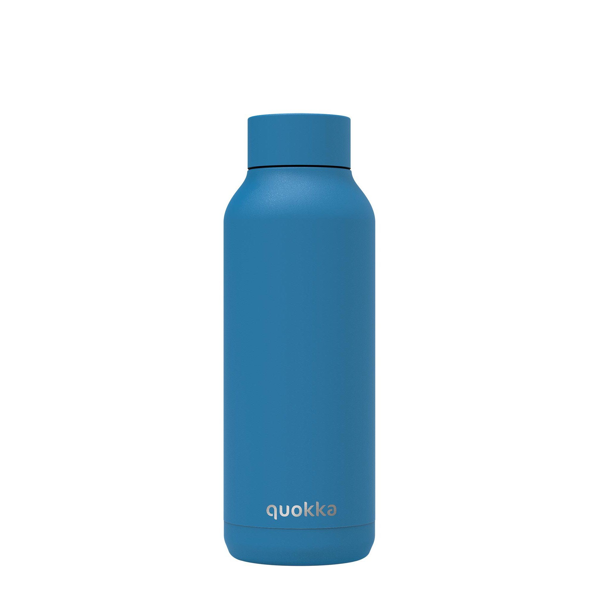 QUOKKA THERMAL SS BOTTLE SOLID BRIGHT BLUE POWDER 510 ML