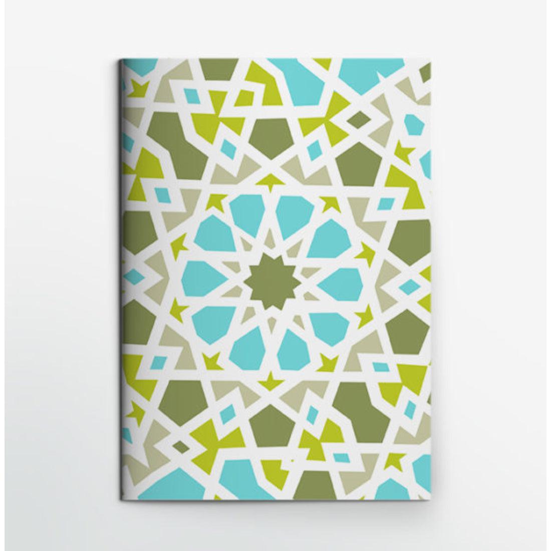 Oriental Mosaic Green Notebook