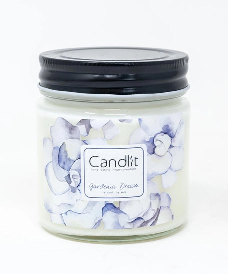 Gardenia Dream natural Soy Wax Candle