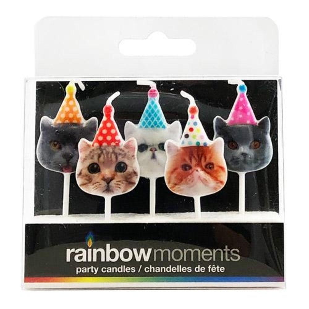 Party Cats Paraffin Shape Candles