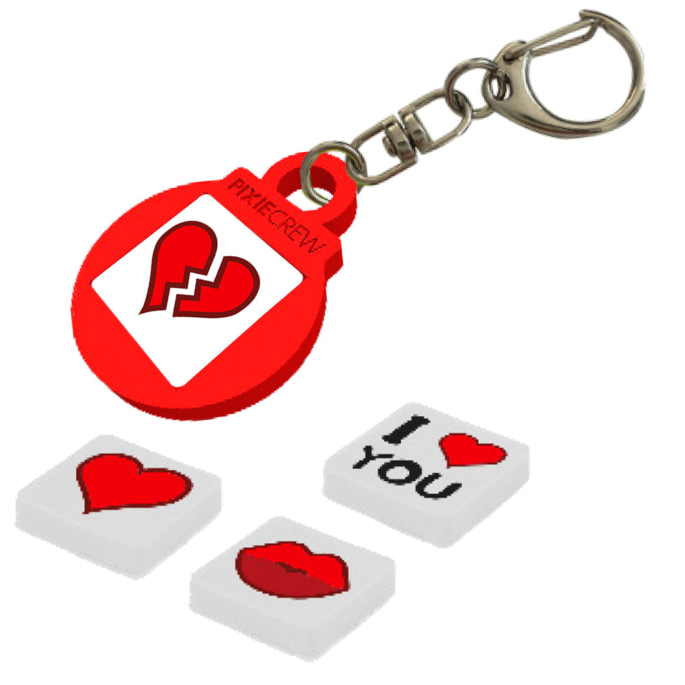 Red Keychain - (Love Theme)