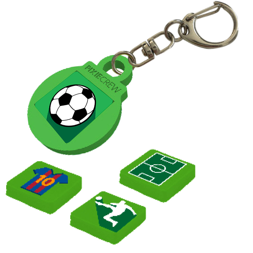 Green Keychain - (Football Theme)