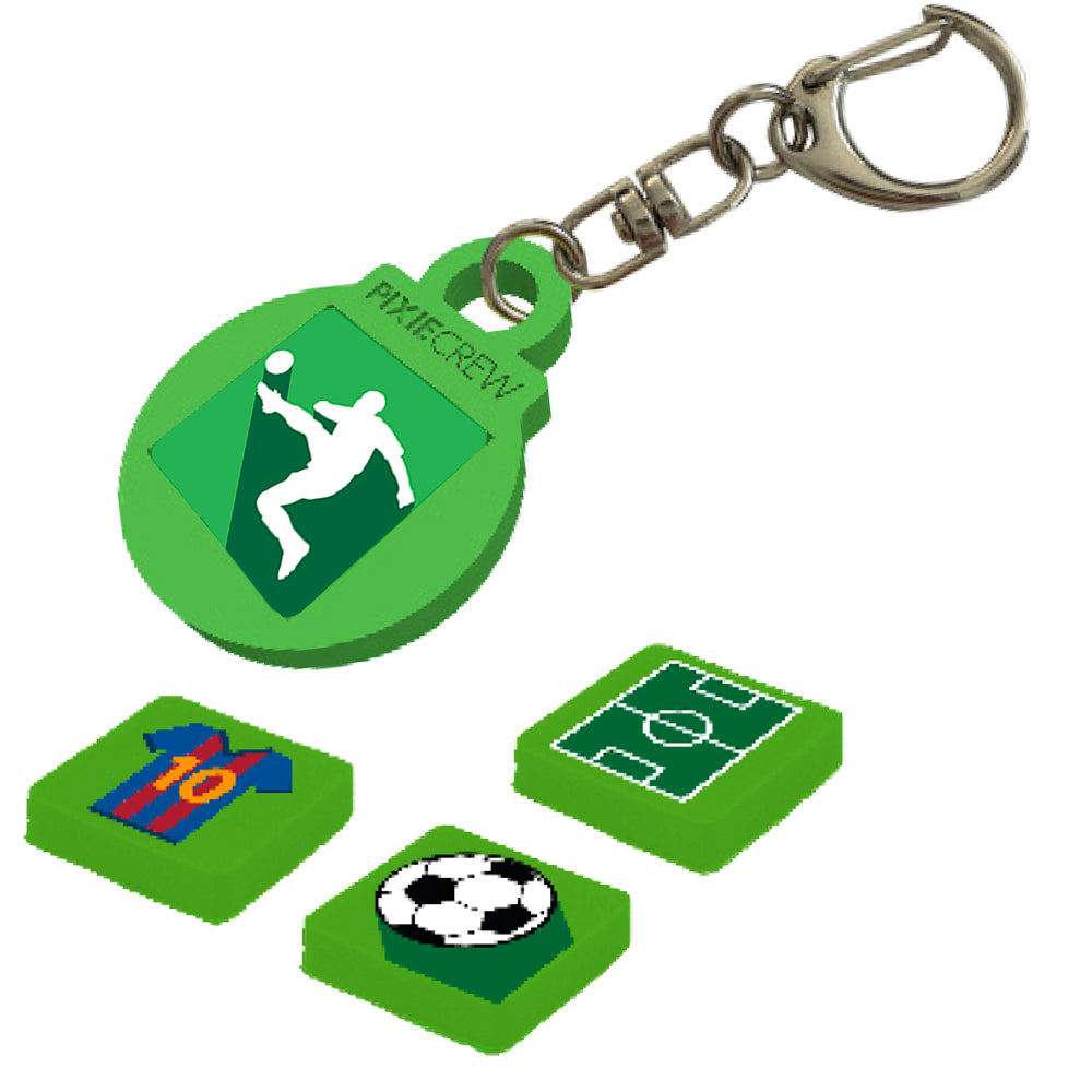 ميدالية لون أخضر - تصميم كرة قدم