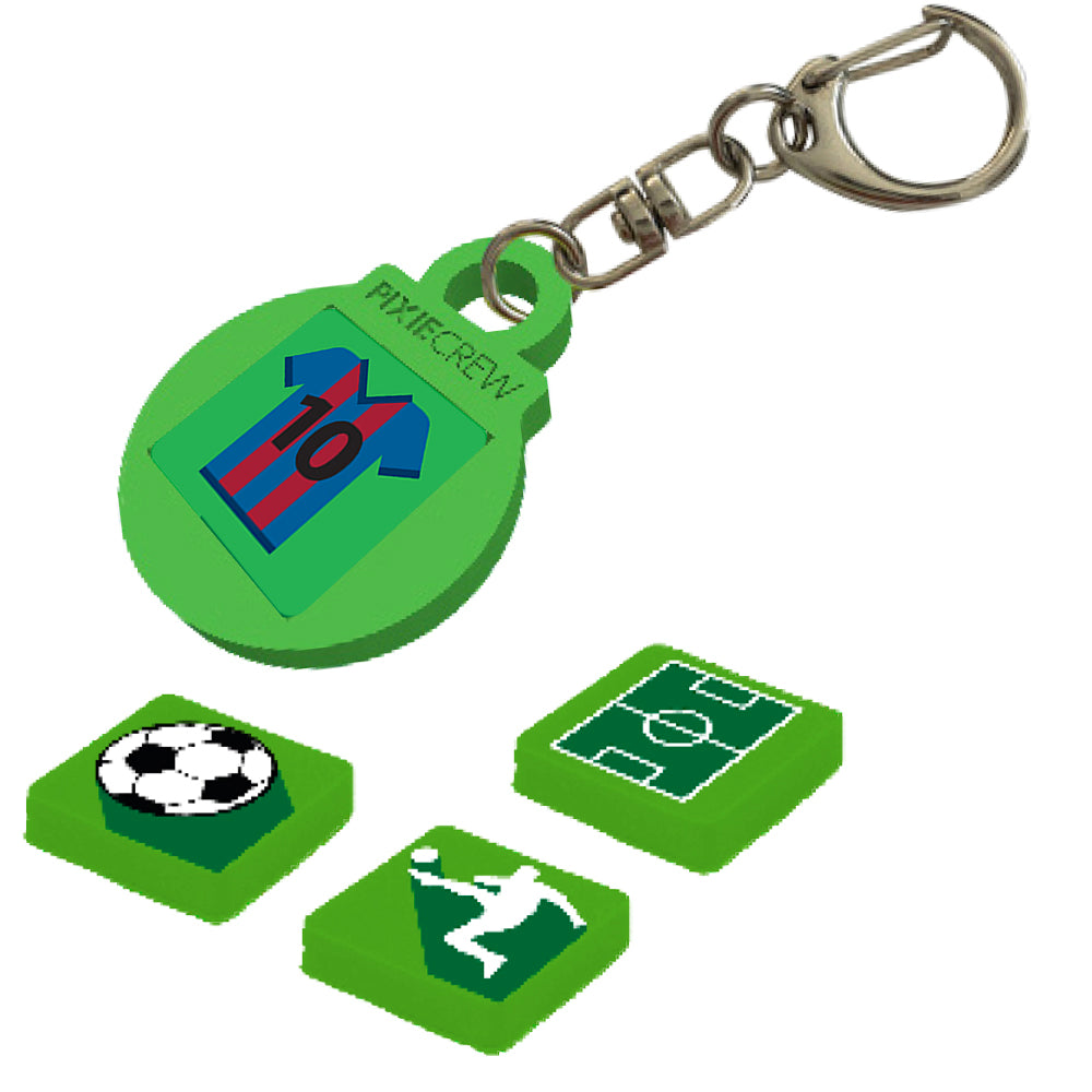 Green Keychain - (Football Theme)