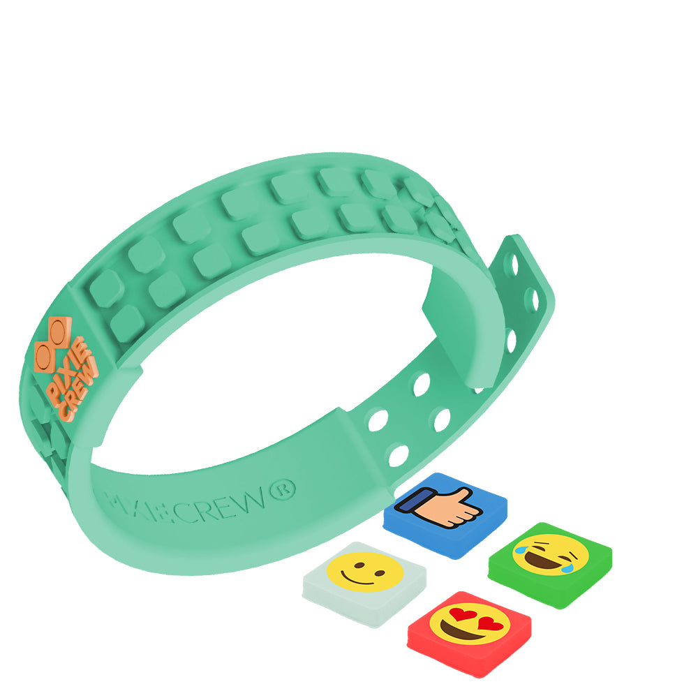 Emoji Turquoise Friendship Wristband