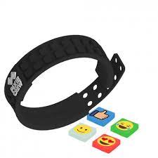 Emoji Black Friendship Wristband