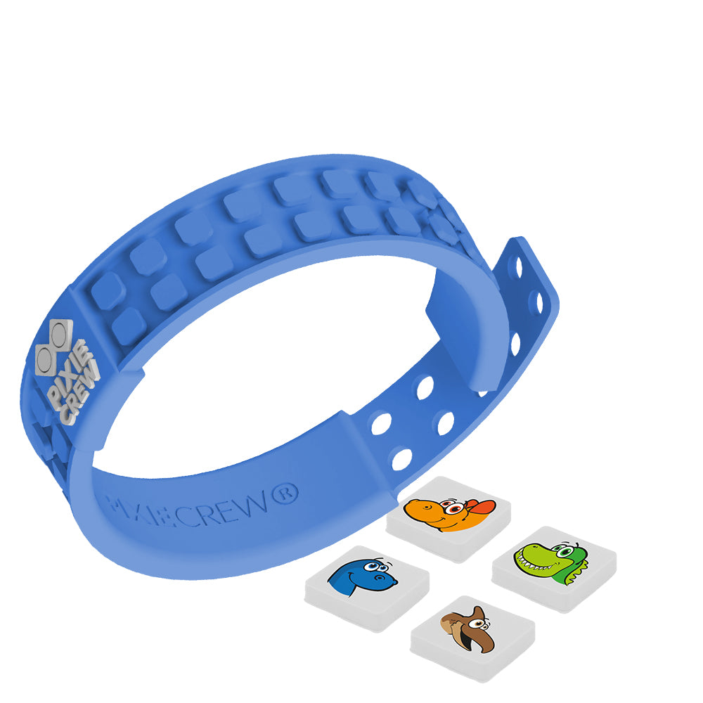 Dino Blue Friendship Wristband