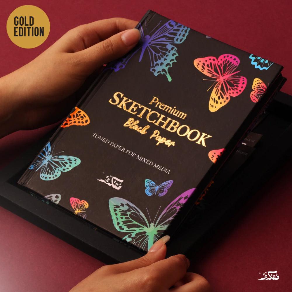 Sketchbook Black Paper Premium (Gold Edition)