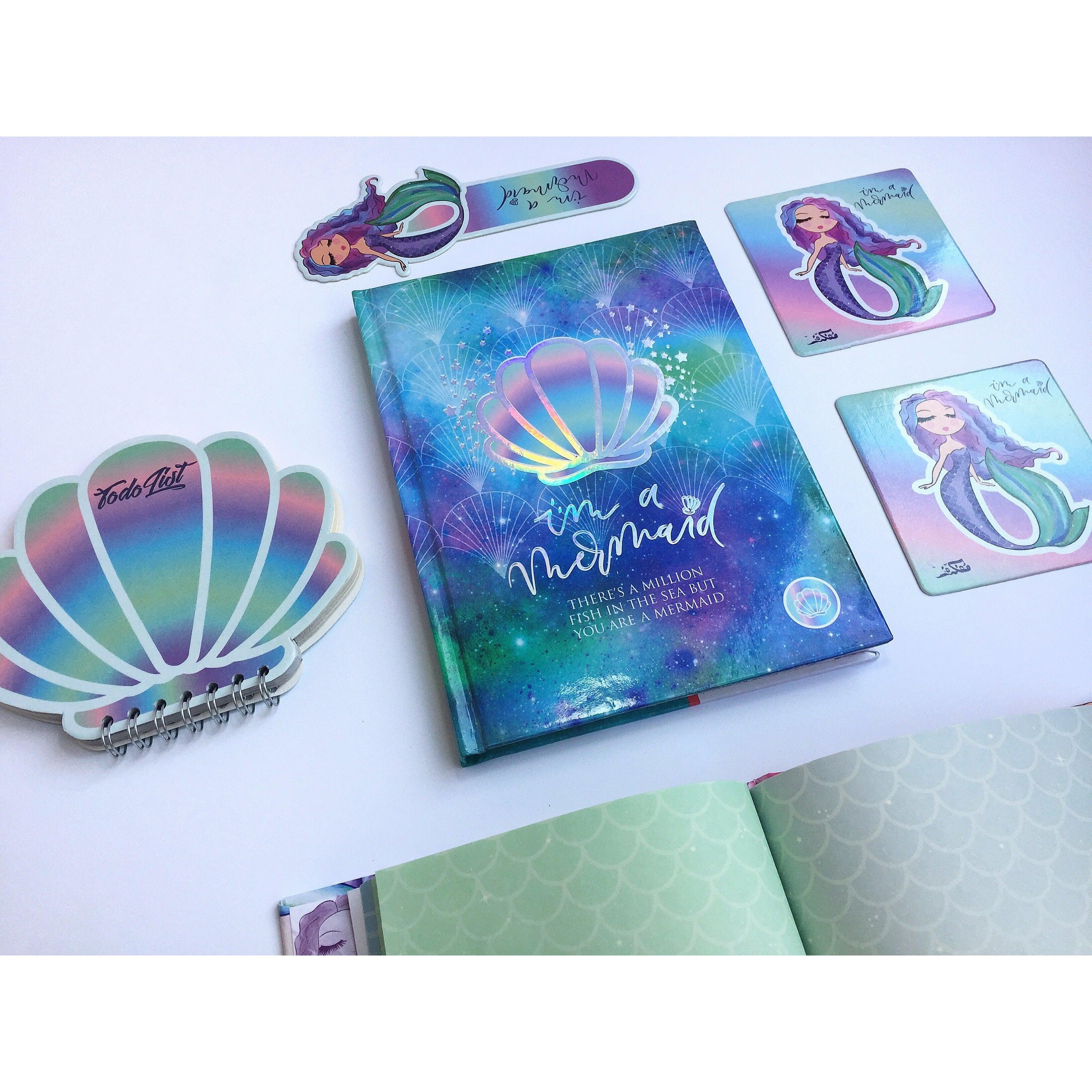 Mermaid Set Sketchbook - Shell