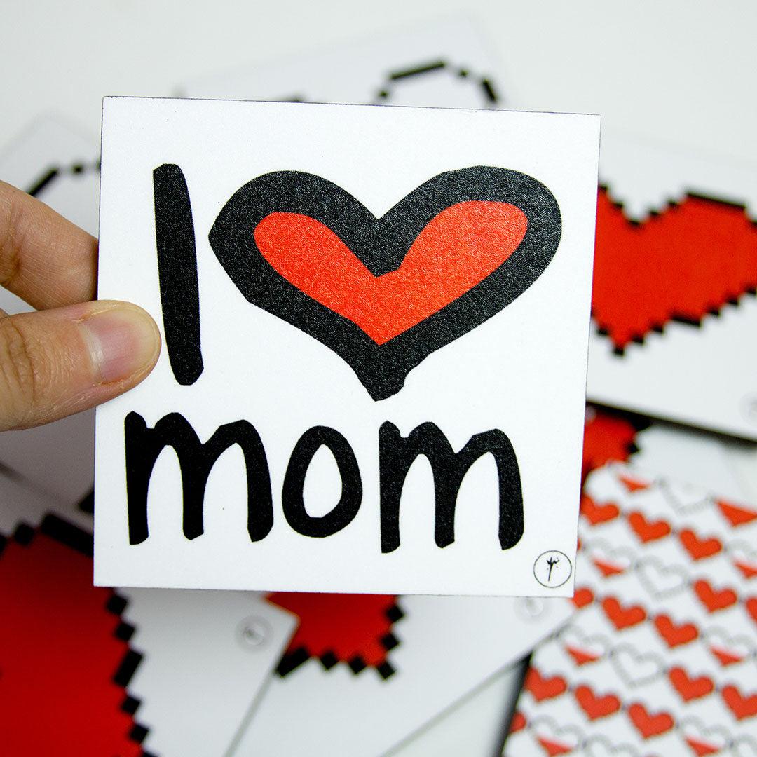 I Love Mom Coaster