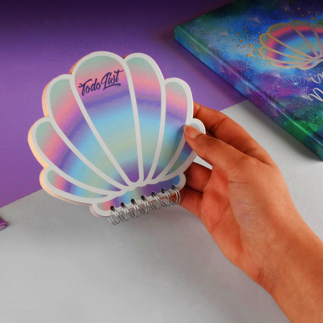 SeaShell Small Wire Notebook